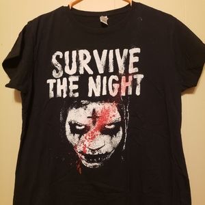 Horror themed tee